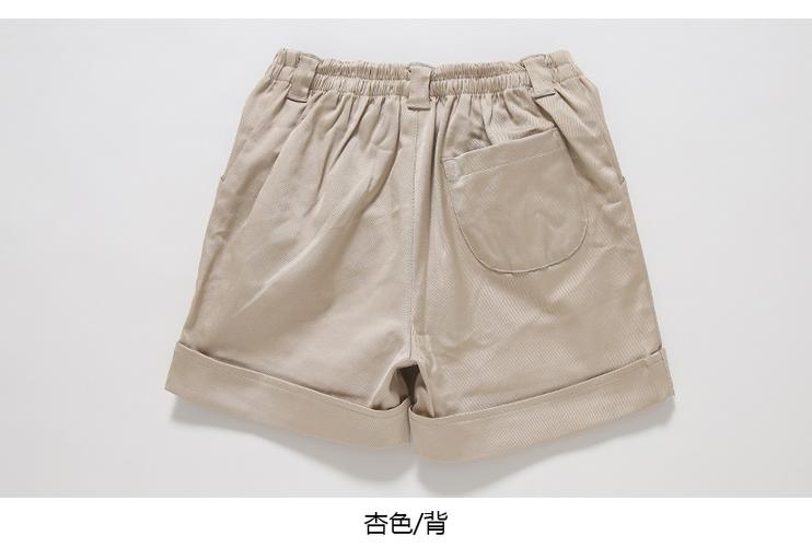 秋日萌宝穿搭指南 T100童装女童短裤，打造韩范小公主